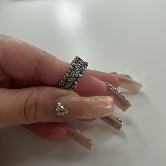 Pandora Sterling Silver 925 Lavish Sparkle Ring - Picture 8 of 8